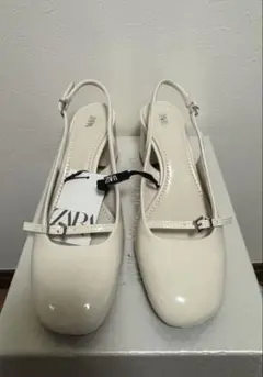 未使用ZARAパンプス
