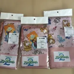 Disney ズートピア　ランチ3点セット 巾着 ランチクロスのサムネイル