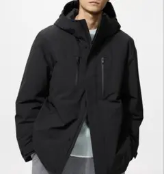 UNIQLO ハイブリットダウンパーカ　ブラック　Mサイズ　ユニクロ