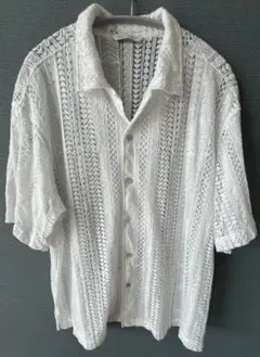 journal standard luxe レース半袖シャツ journal standard luxe JUNE レース シャツ 半袖 白♪ - メルカリ