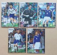 日本代表 Captain コンプセット 中田英寿 松田直樹 川口 服部 森岡