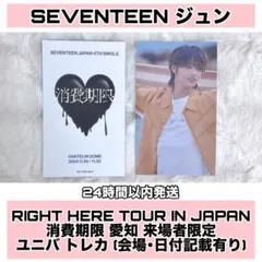 SEVENTEEN ジュン 消費期限 愛知 会場限定 ユニバ トレカ