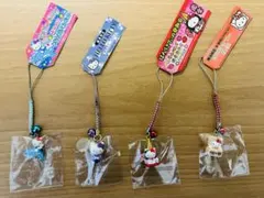 【新品未使用/4個】ご当地キティ 神奈川限定ver.根付けストラップ