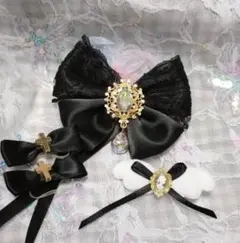 いつぬい　リボン　黒　着せ替え　ぬいぐるみ　　一緒に暮らすぬい　あんスタ