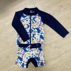 海の生き物　ベビー水着セット