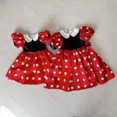 ディズニー ミニー キッズ ドレス 2着セット コスチューム
