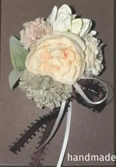 ハンドメイド♡コサージュ　①