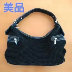 【未使用】HusHusHハッシュアッシュ肩掛けショルダーバッグ黒