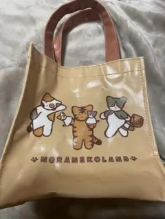 ノラネコランド　noraneko land トートバッグ　ベージュ