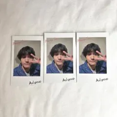 Aぇ! group 佐野晶哉Chameleon早期予約特典 チェキ風カード