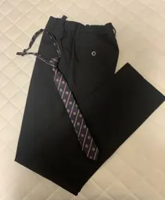 COMME CA ISM 黒 スラックス ズボン　サイズ160A 発表会　卒業式