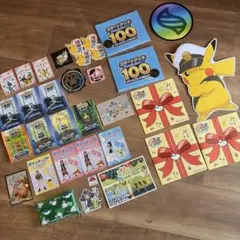 ポケモン スタンプ　ミュウと波導の勇者ルカリオ　ムービー＆ゲームWシート ポケモン スタンプ ミュウと波導の勇者ルカリオ ムービー＆ゲームW
