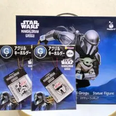 スターウォーズ ハッピーくじ A賞 マンダロリアン&グローグー フィギュア