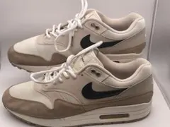 海外限定Nikeナイキ Air Max 1 ベージュ/ブラック 29.5cm