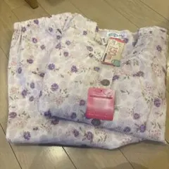 花柄 パジャマ 上下セット 150cm対応 たっぷりサイズ