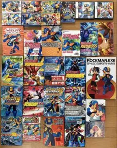 ロックマンエグゼ まとめ売り ゲーム 攻略本 サントラCD