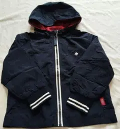 POLO フード付き　ネイビーアウター