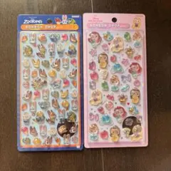 ボンボンドロップ シール　ディズニー　プリンセス　　ズートピアミニ　正規品
