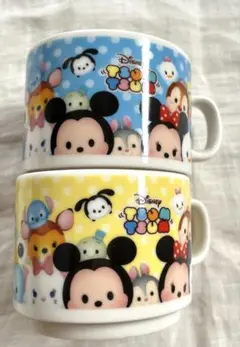 ディズニー ツムツム スタッキングマグカップ 2個セット