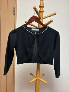 Catherine Cottage ブラックカーディガン 140