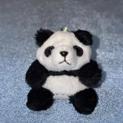 上野動物園パンダ ぬいぐるみキーホルダー （ストラップ・ビーズ付き）のサムネイル