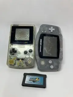 Nintendo ゲームボーイカラー & アドバンス 本体セット　ジャンク