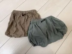 konny かぼちゃパンツ2色セット 6M/12M