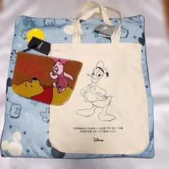 Disney くまのプーさん ドナルドダック ポーチ トートバッグ