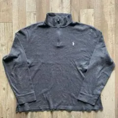 ポロ ラルフローレン ハーフジップ スウェット トレーナー シャツ 古着