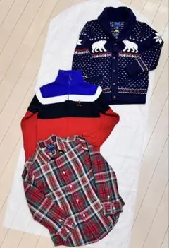 Polo Ralph Lauren 　ニット　セーター　シャツ　3点セット