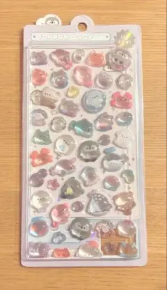 ボンボンドロップシール 海の生き物