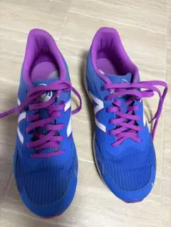 New Balance キッズ スニーカー 青紫