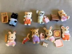 シルバニアファミリー 人形とアクセサリーセット