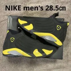 値下げお早めにNike Air Jordan14 Retro Thunder黒黄