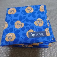 新品未使用　伊兵衛　ハンカチ　　薔薇　永楽屋