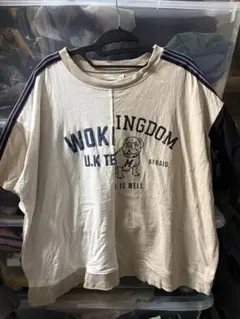 アイリー　リメイク風Tシャツ