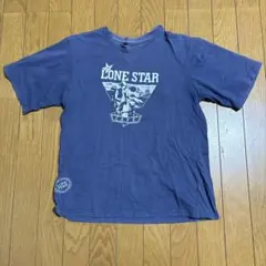 ネイビー 古着 半袖 S 短丈