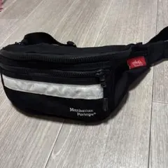 Manhattan Portage ボディバッグ 反射ストライプ