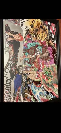 花山薫 侠客立ち キャラファイングラフ 連載30周年記念地上最強刃牙展