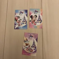 香港ディズニーランド入園チケット　ミッキー、ミニー、デイジー