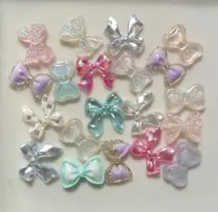 リボンネイルパーツMIX20個