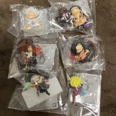 ONEPIECE ワンピースフィギュアキーホルダー 全6種コンプリート