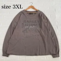 Harley-Davidson 1903 ロンT ミリタリー スカル 3XL ⁠のサムネイル