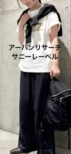 アーバンリサーチサニーレーベル　JAZZロゴ半袖T