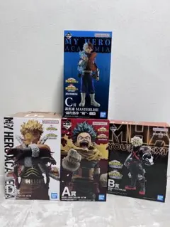 僕のヒーローアカデミア 一番くじ フィギュア 4種セット