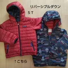 Patagonia リバーシブルダウンジャケット 5T