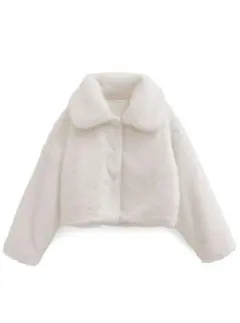 GRL 三上悠亜ファージャケット[kd101] アイボリー