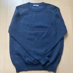 SLOANE クルーネック 長袖ニット ブルー