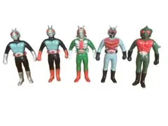 仮面ライダー ソフビ フィギュア 9体セット まとめ売り