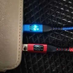 Type-C to Type-C 充電ケーブル 1m ☆青＆赤の２本